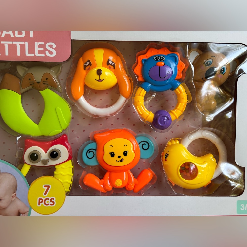 🔸 Baby Rattles Set🔸 - Picture 2 of 4